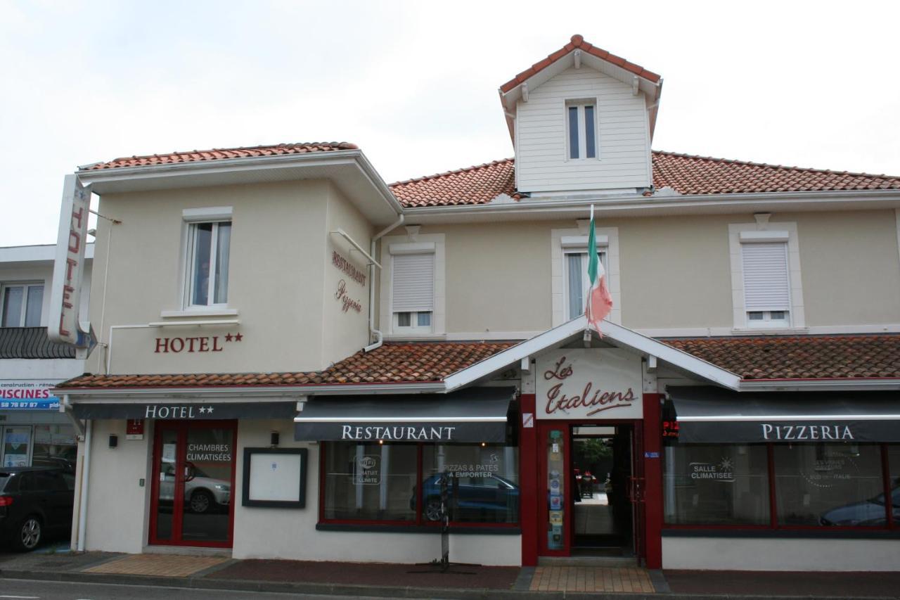 Hotel Les Italiens Biscarrosse Buitenkant foto