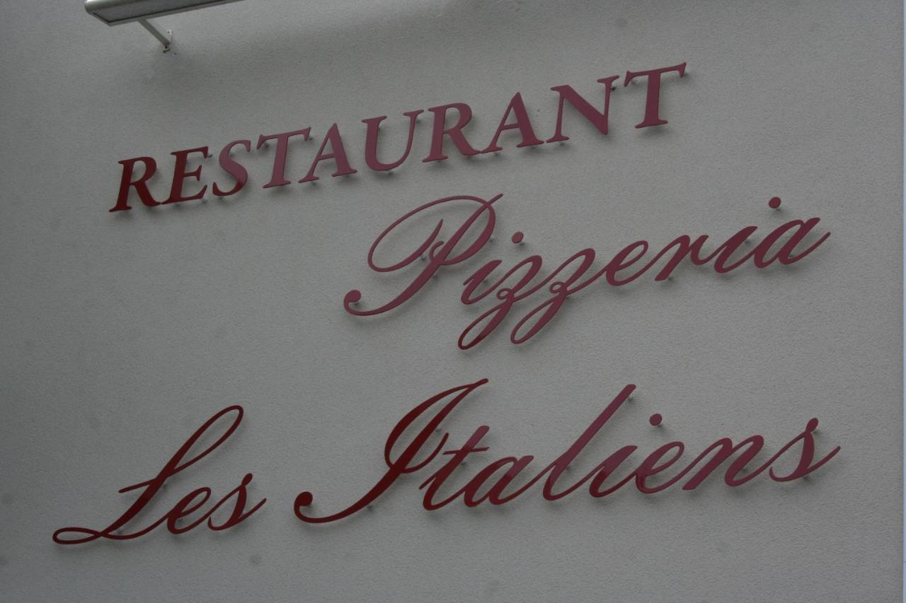Hotel Les Italiens Biscarrosse Buitenkant foto